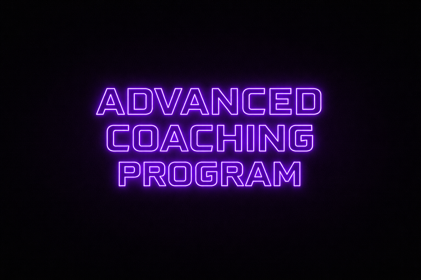 Advanced Training Program